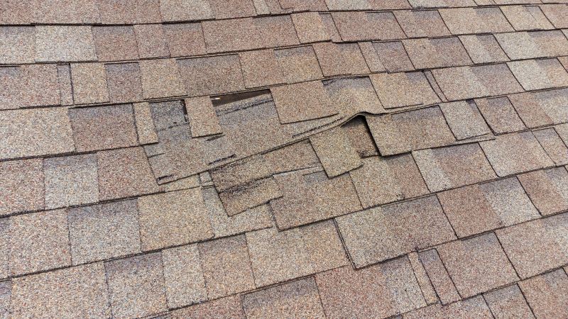 Asphalt Roof Repair - Shingle Replacement