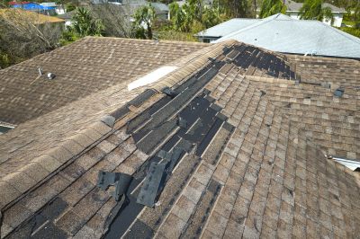 Asphalt Roof Repair - Storm Damage Fix